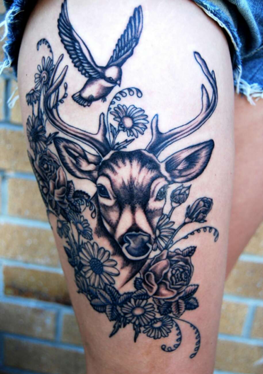 Beautiful Thigh Tattoos!!!!