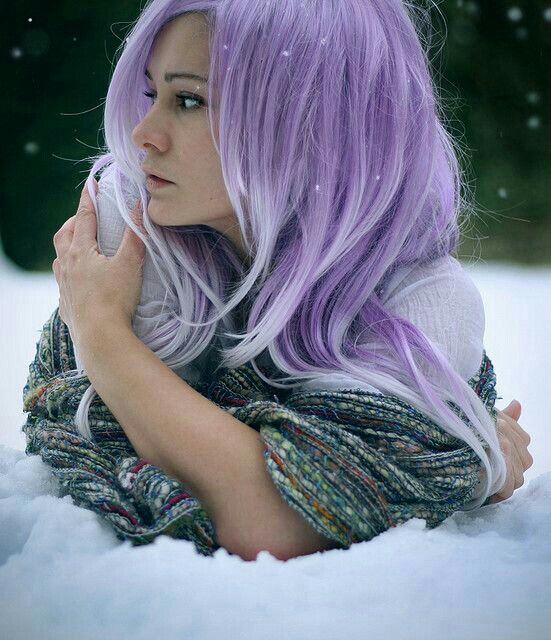 winter hair color 