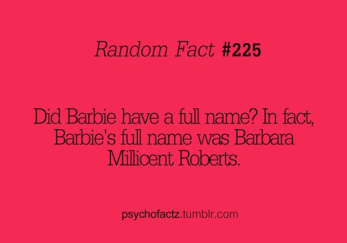 Fun Facts