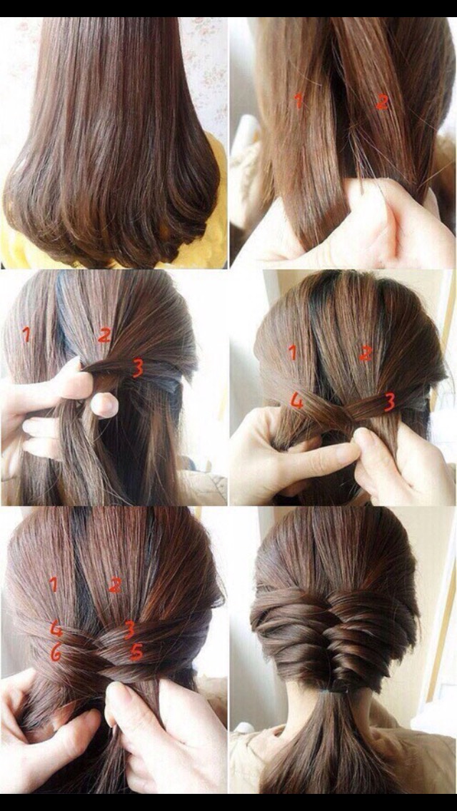 Cute And Easy Hair Style Tutorials! ❤️