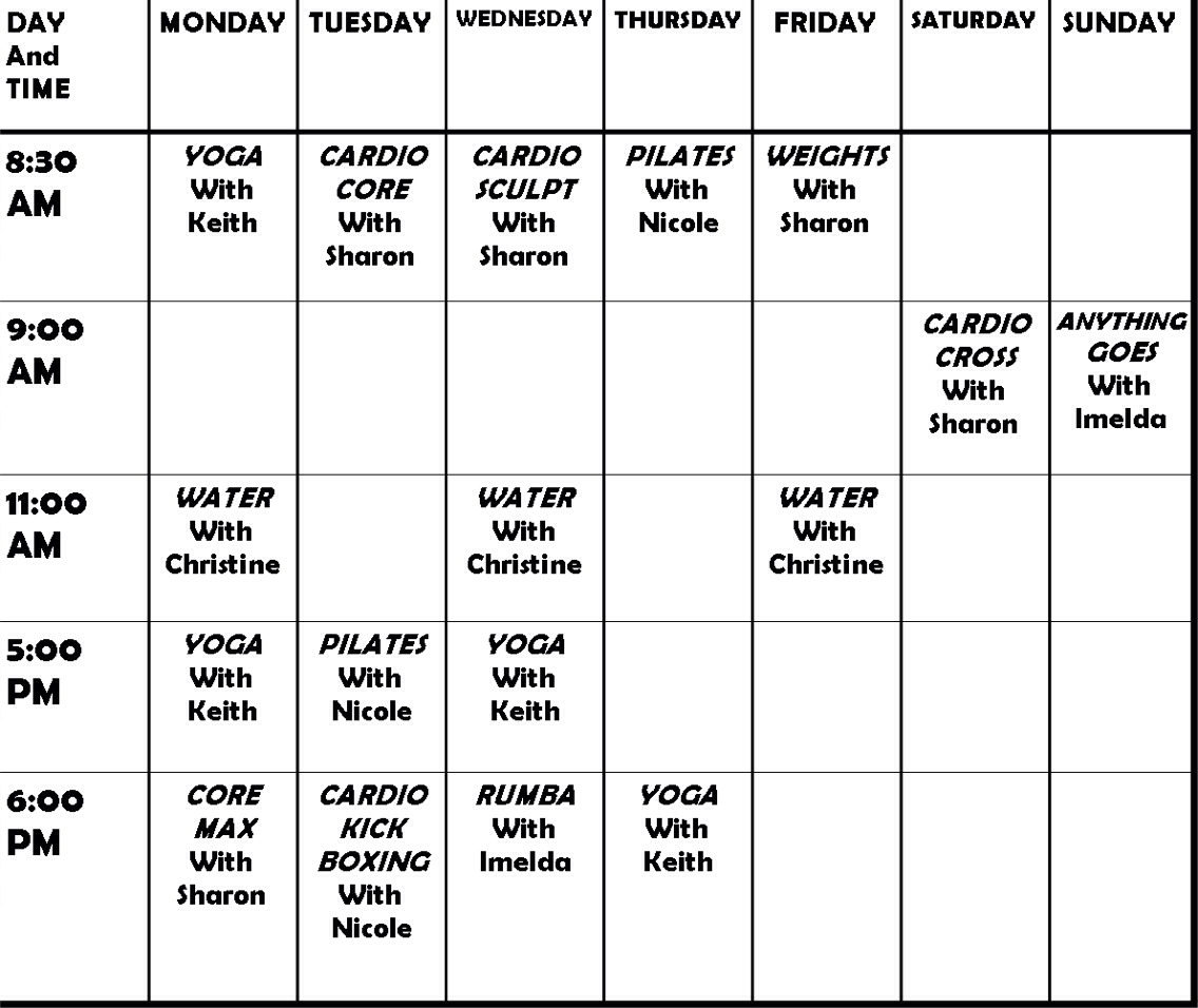 Make an exercise chart. In order to look naturally pretty, exercise is needed. So if you don't exercise, make a chart of what exercises you'll do on a certain day to help you out. 