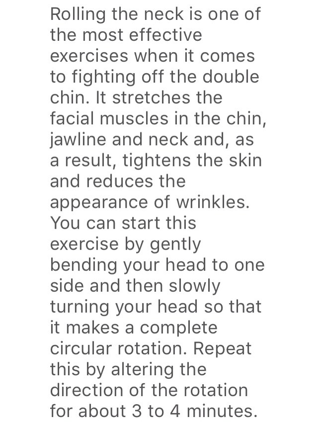 7 Easy Exercises To Get Rid Of That Double Chin!