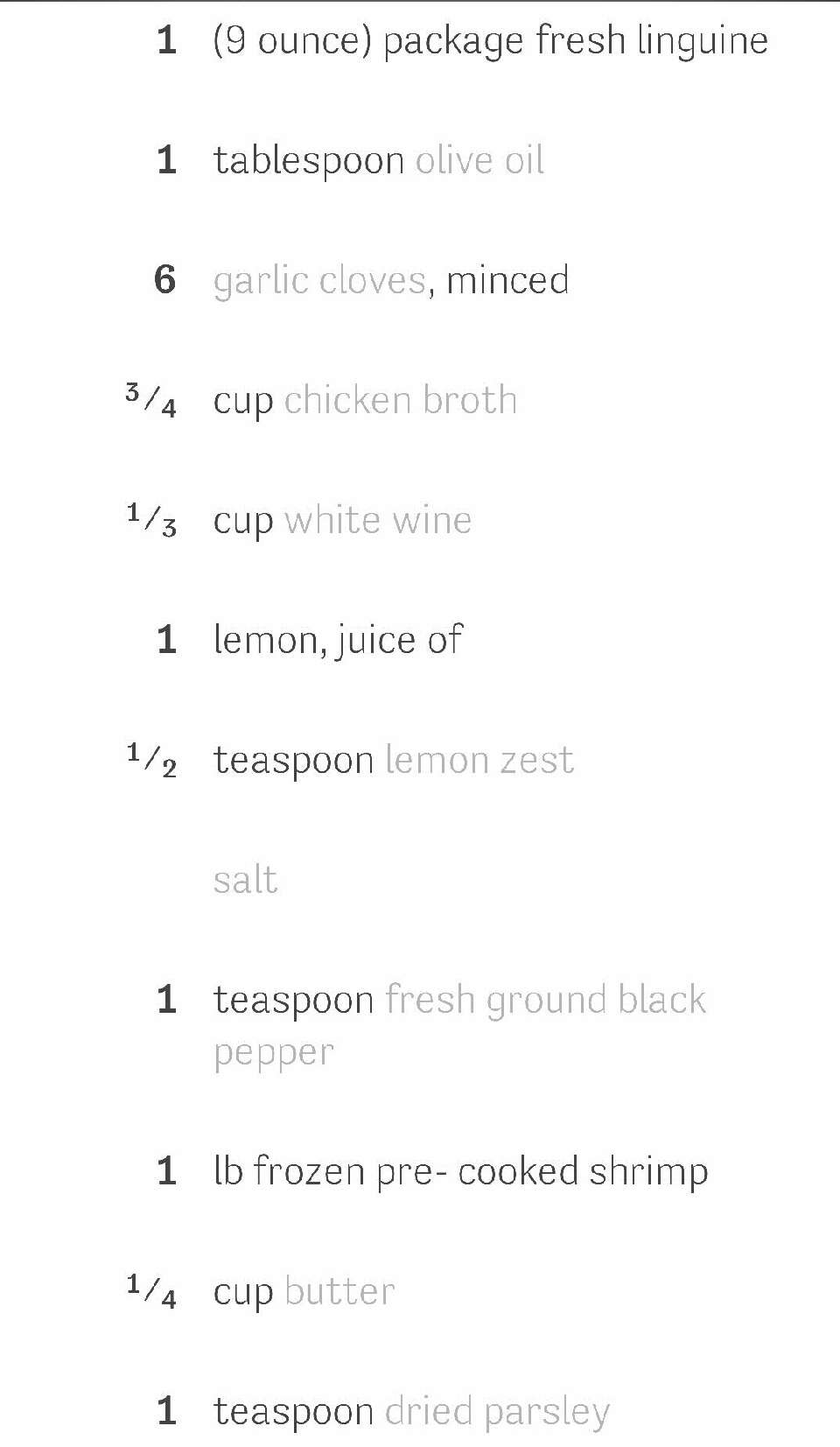shrimp lemon pepper linguine