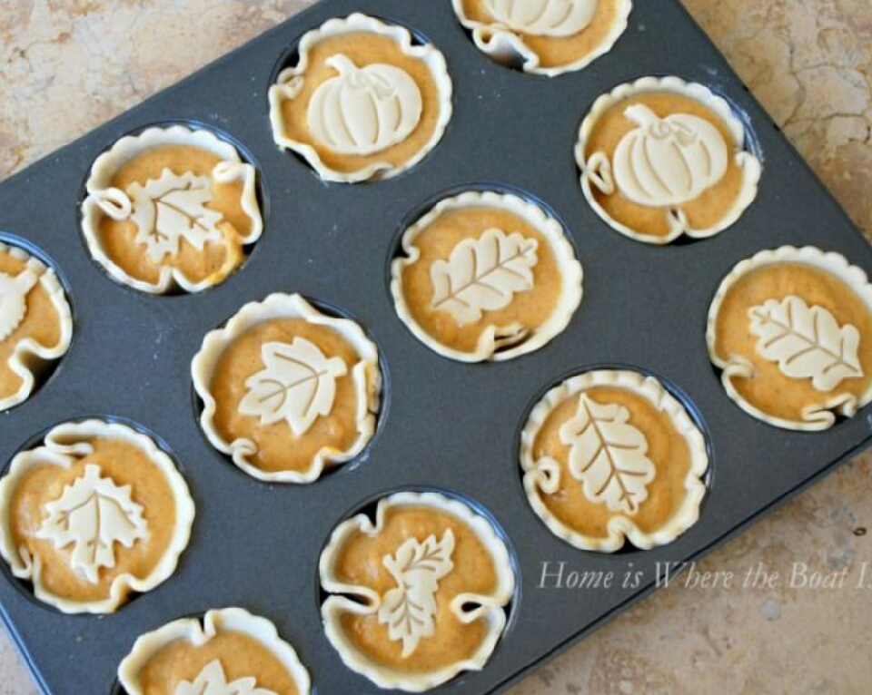Mini Pumpkin Pies!!!