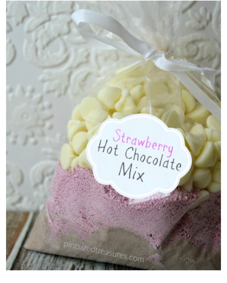 Strawberry Hot Chocolate Drink 💓💓💓