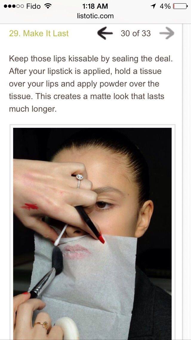 32 Professional Makeup Tips