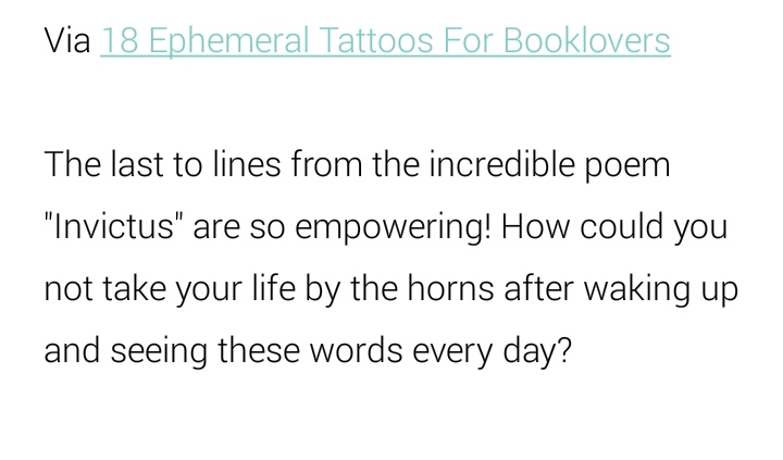15 Tattoo Quotes From Classic Literature For Your First Tattoo!