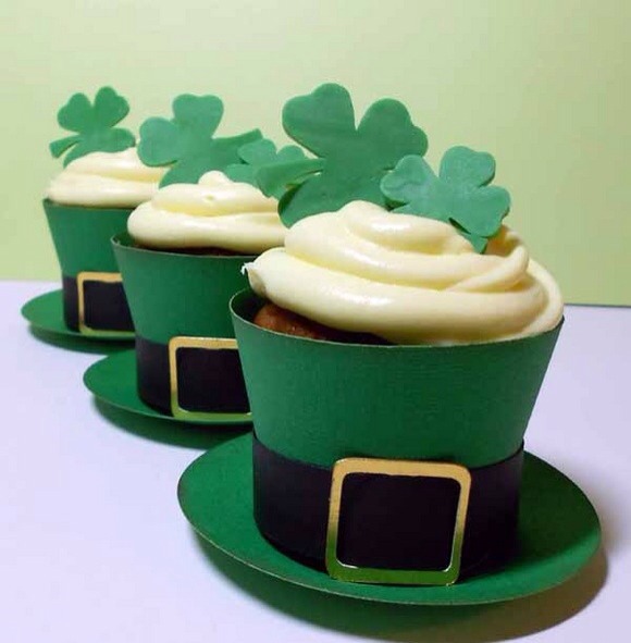  Cup Cake Ideas For St Patricks Day 