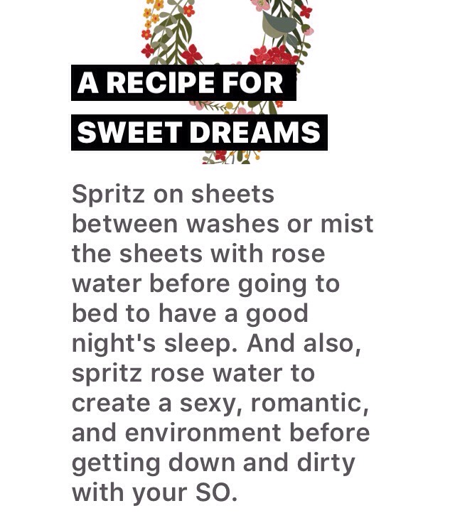 BENEFITS OF ROSE WATER 