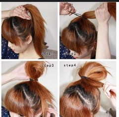 2⃣2⃣ cute summer hairstyle  step by step 😄👍💕