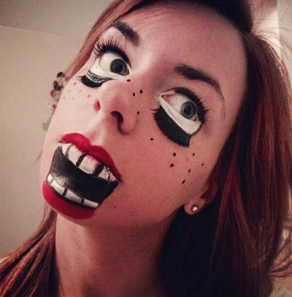 Lips for Halloween. ;)