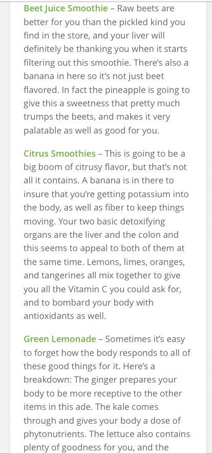 💟32 Detox Drinks And 8 Detox Waters💟