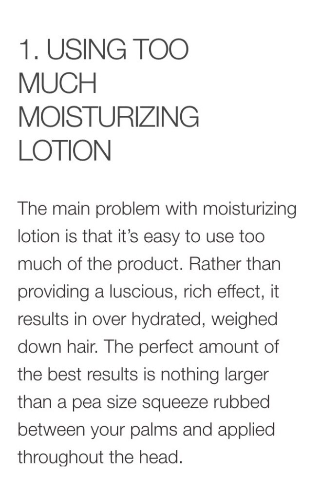 Mistakes You Are Probability Making When Applying Hair Products