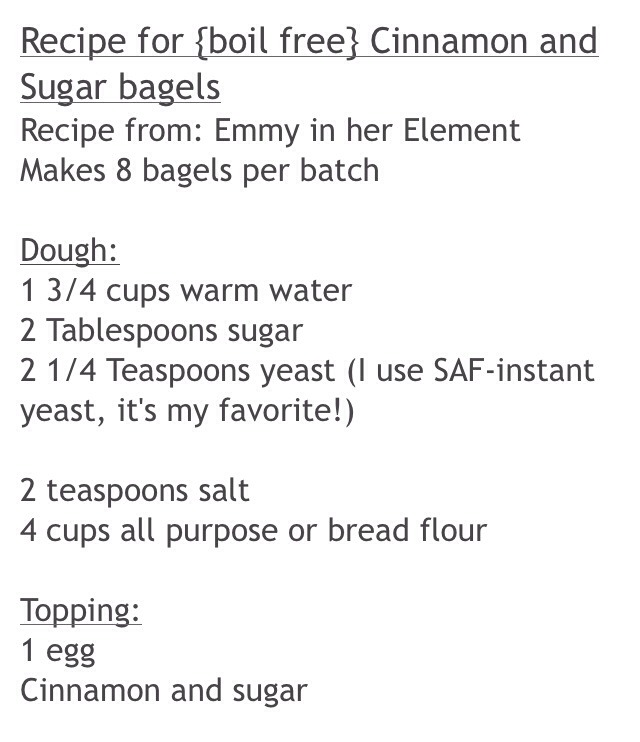 Homemade Cinnamon And Sugar Bagels!! π©π₯π©π₯