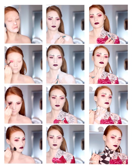 Halloween Makeup DIYs #HalloweenTip