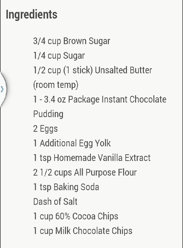 Double Chocolate Chip Pudding Cookies!