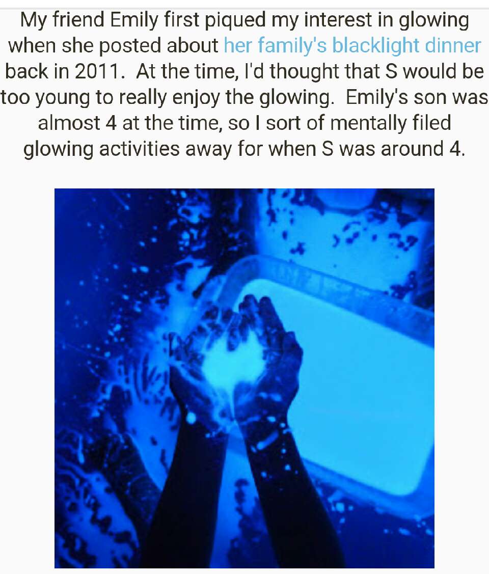 Edible Glowing Oobleck!! (Whatever That Is!? lol)