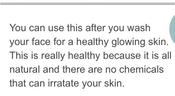 RICE WATER FOR FACE & HAIR