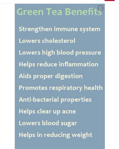 Green Tea Cures !! 