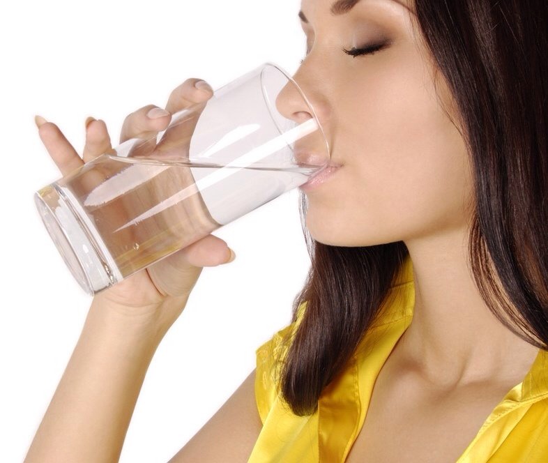 DRINK A CUP OF WATER! 
This can help you hydrate. Water is extremely great for lots of things!!