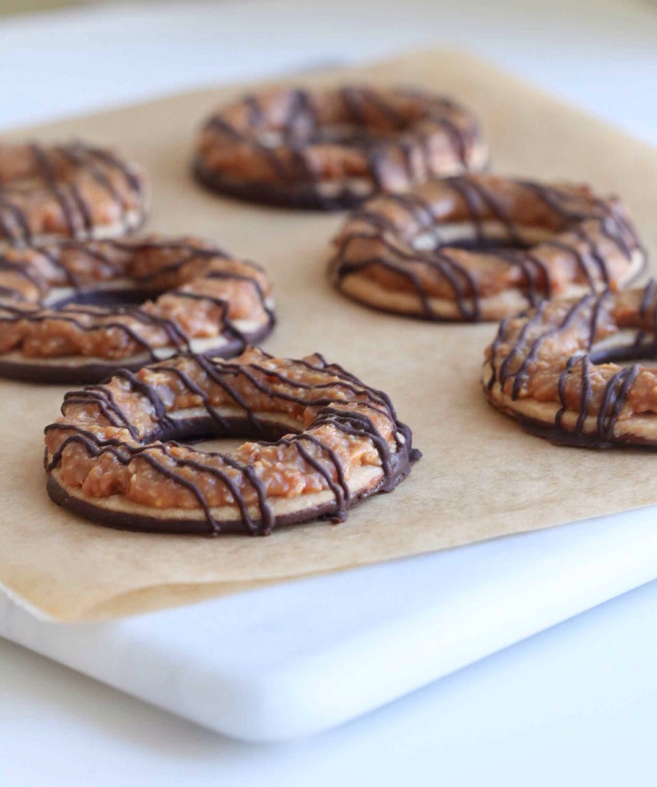 Homemade Girl Scout Cookies (Samoas) !!🍪🍪🍪🍪🍪