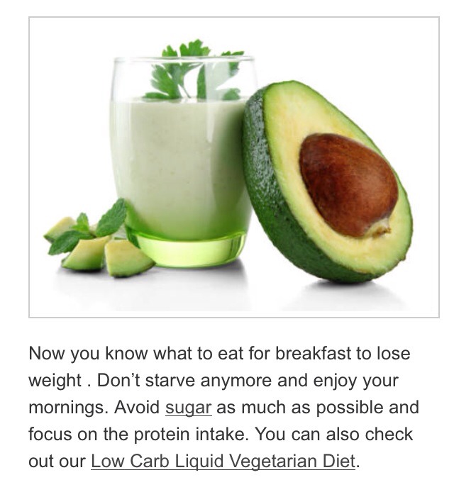 What To Eat For Breakfast To Lose Weight
