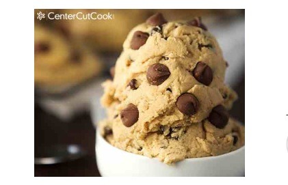 Edible Cookie Dough Without Raw Eggs. (: