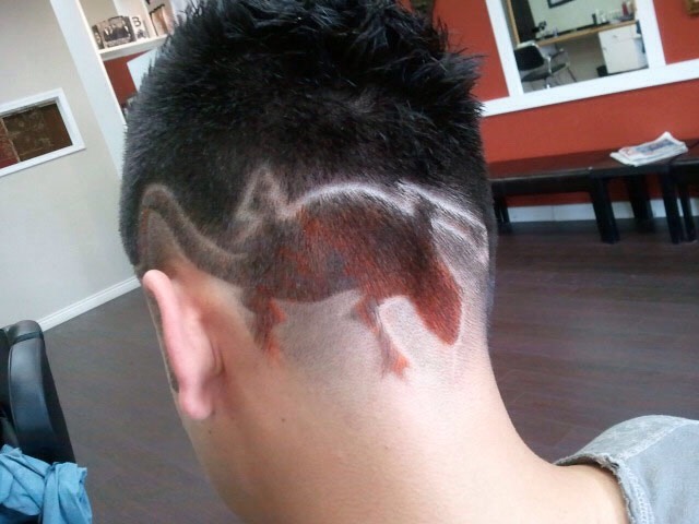 Hair tattoos 