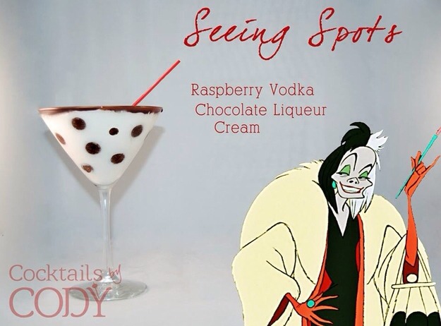Disney Character Inspired Drinks