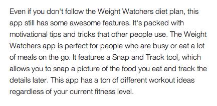 Free Weight Loss Apps!!