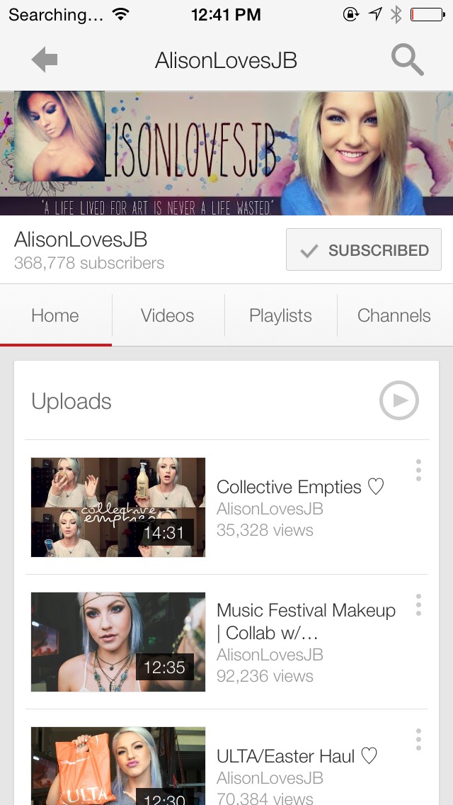 Music Festival Makeup - Alisonlovesjb 
