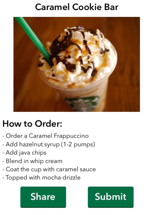 Starbucks Hidden Drink Recipes 