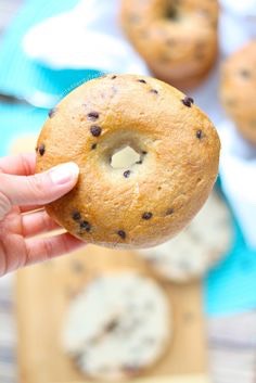 Chocolate Chip Bagels (Gluten-Free Vegan)