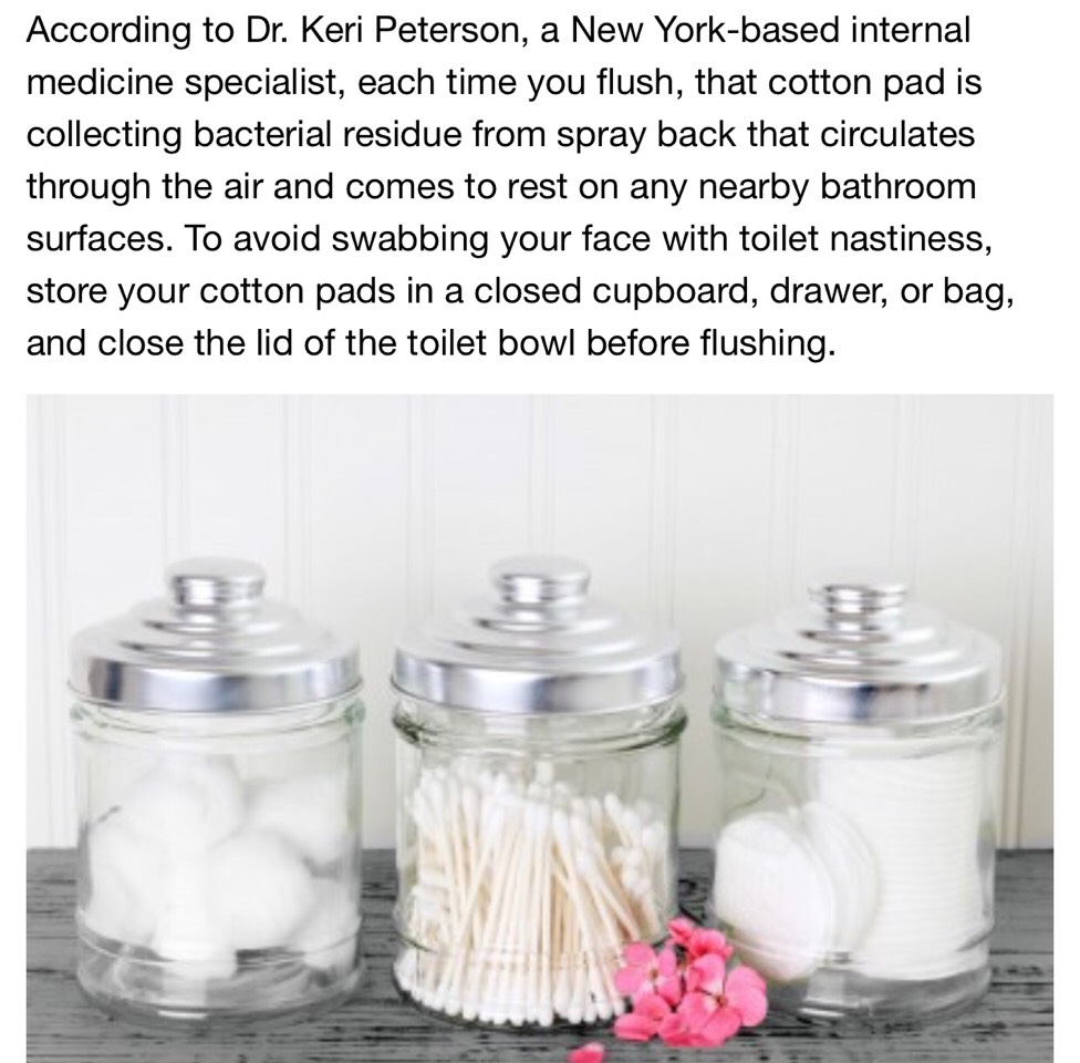 7⃣ Dirty Little Beauty Habits. 😖