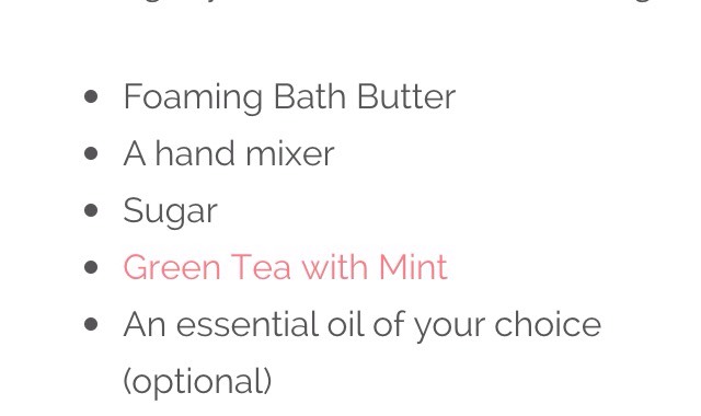 🍃Mint Green Tea Scrub🍃