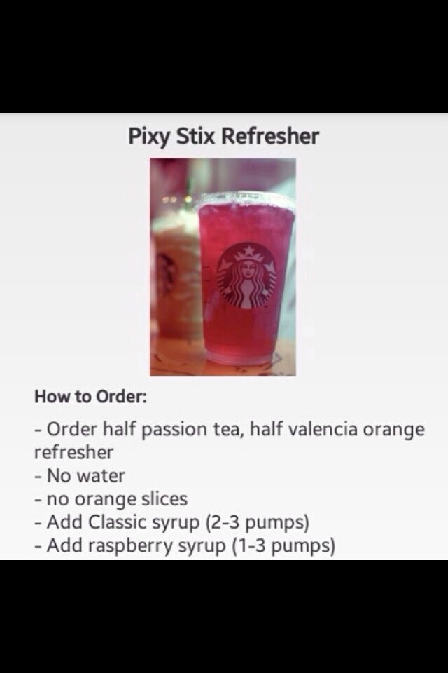 Starbucks Secret Menu