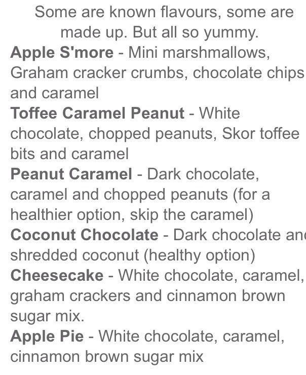 A Healthy Snack Idea. - Caramel Apple Pops πππ«π‘