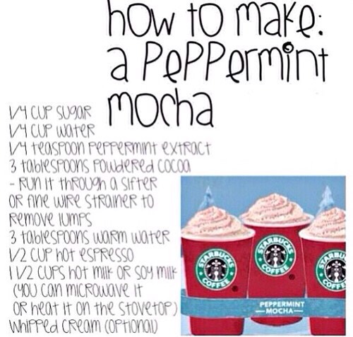 Starbucks Drink Recipes 🙈💘