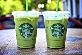 Iced Green Tea Latte