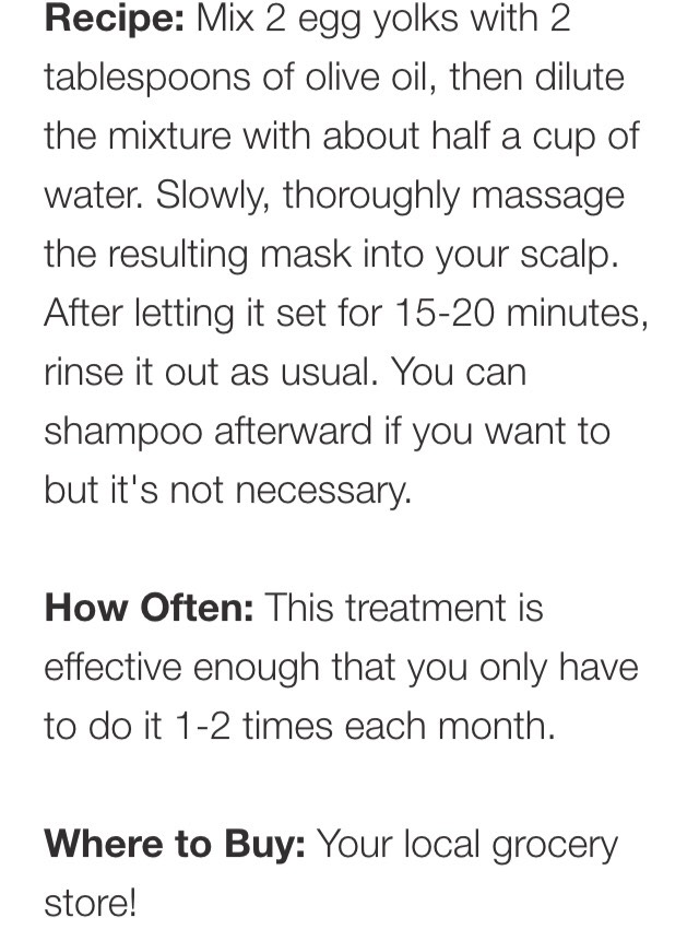 5 Homemade Hair Growth Treatments! 