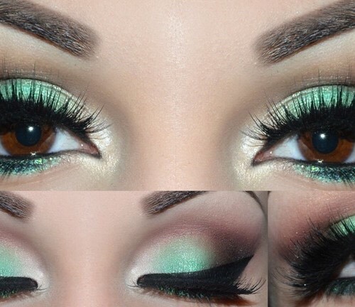 Beautiful Green Eye Shadow Look😍❤️✅
