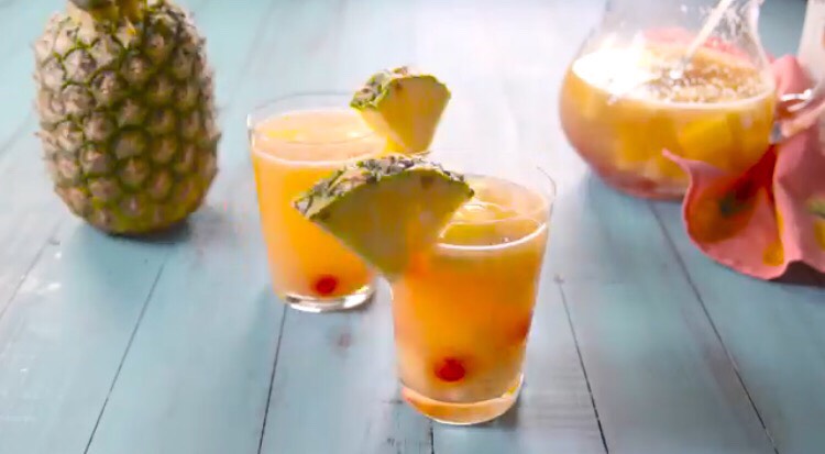 Pina colada sangria 