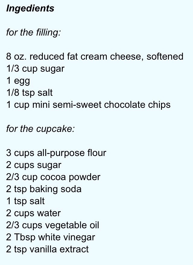 ✨ Chocolate Cream Cheese Cupcakes✨😋