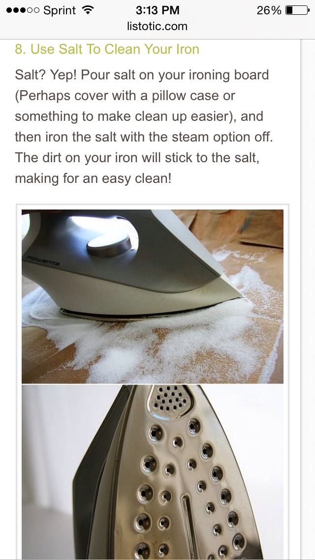 Cleaning Tips