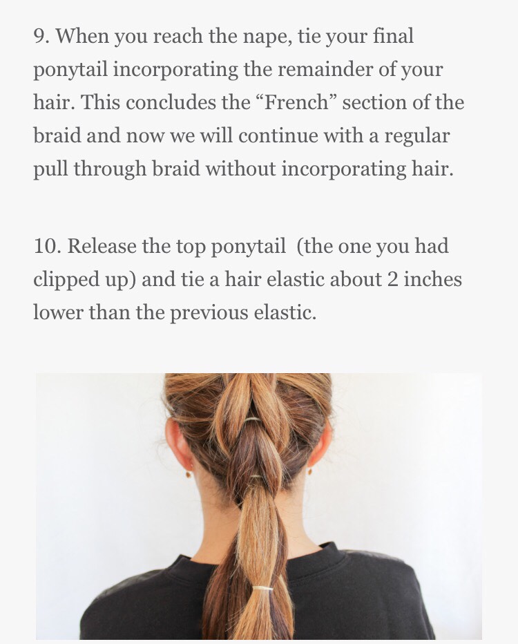 Pull Through Braid Tutorial