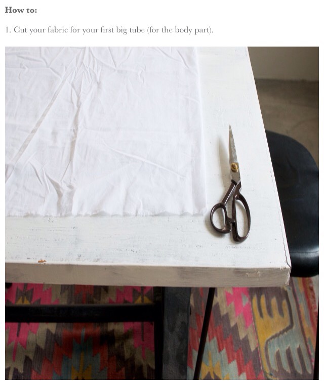 Super Simple DIY Off The Shoulder Top