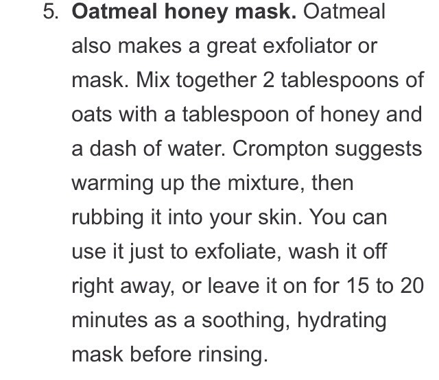 5 Natural Remedy For Dry Skin 