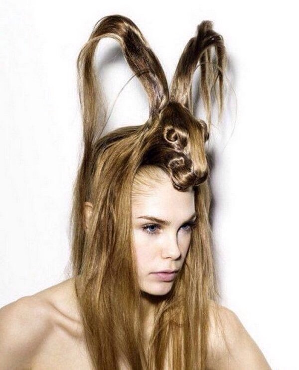 weird crazy hair styles