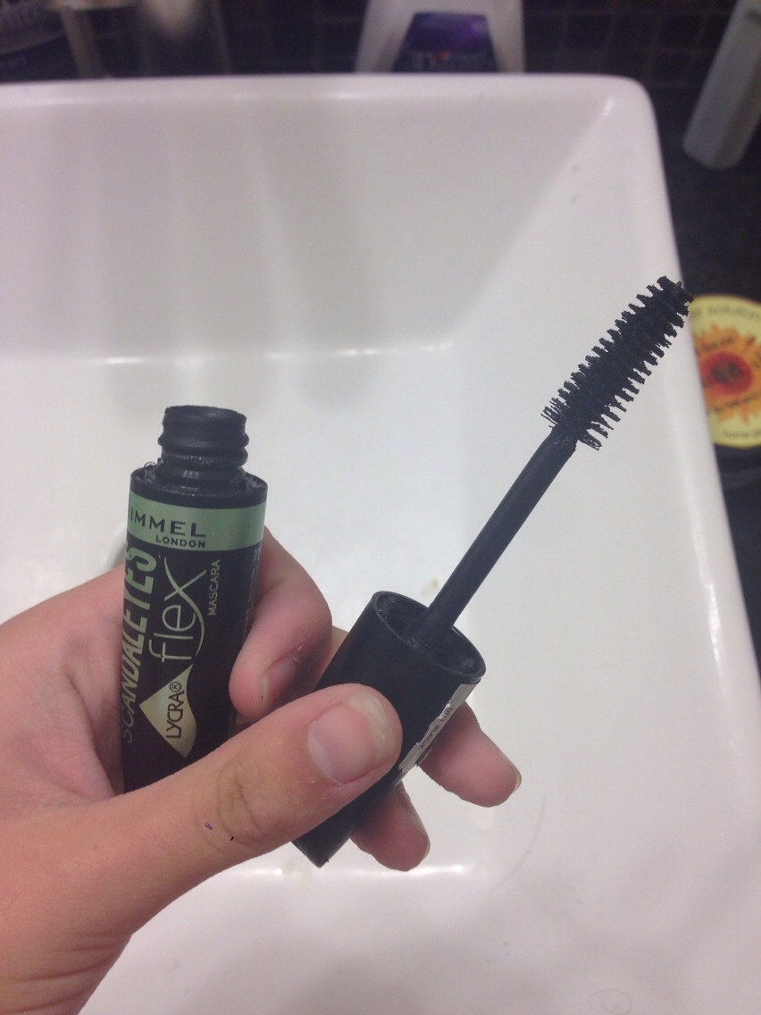 As you can probably tell from the brush, mine has a little more mascara left in the bottle.