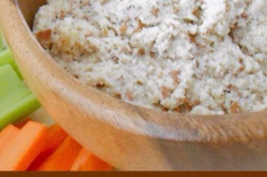 Onion Soup Mix + Raw Almonds = Onion Dip